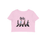 the office crop top | abbey road walk