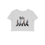the office crop top | abbey road walk