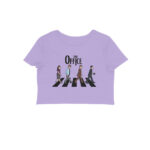 the office crop top | abbey road walk