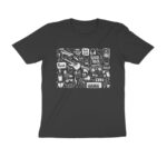 rock n metal doodle t shirt