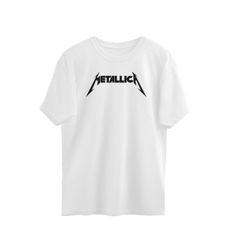 metallica oversized t shirt (light colours)
