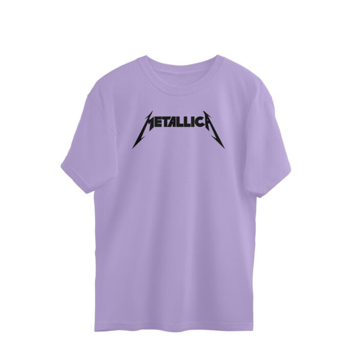metallica oversized t shirt (light colours)