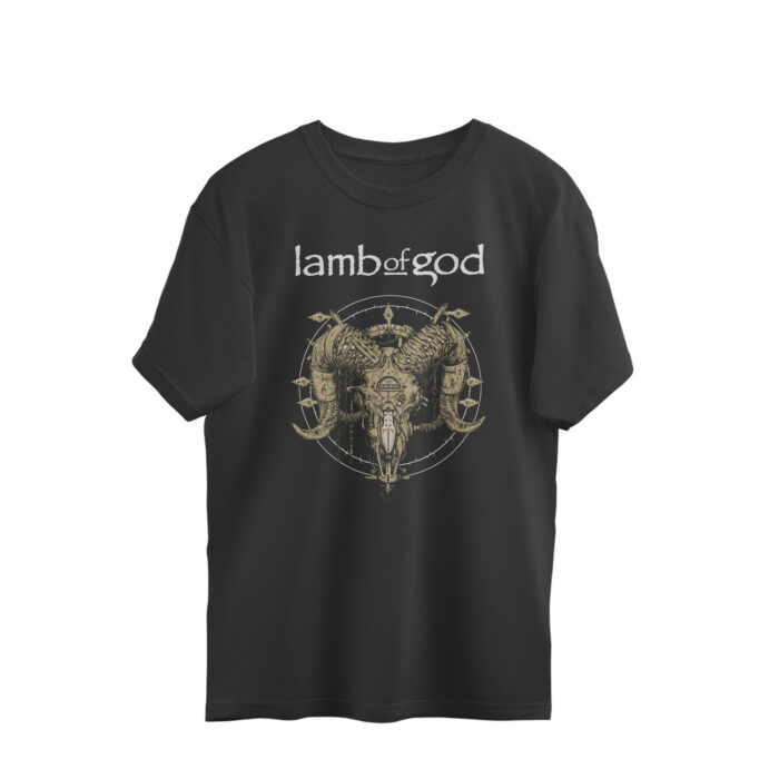 lamb of god oversized t shirt