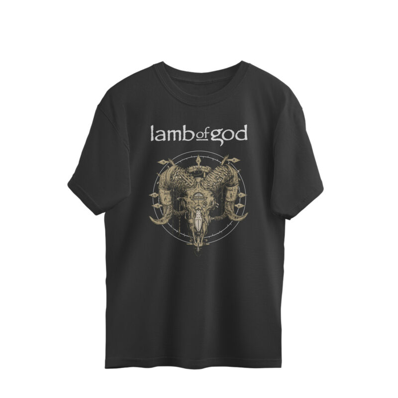 lamb of god oversized t shirt