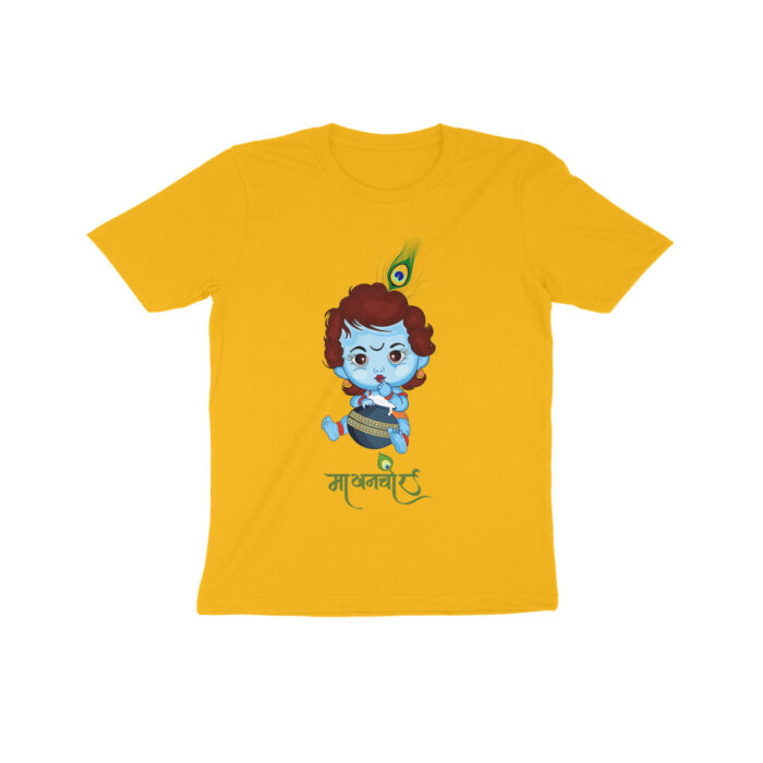 little krishna kids t shirt | makhanchor
