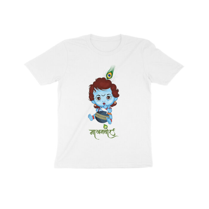 little krishna kids t shirt | makhanchor