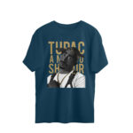 tupac shakur oversized t shirt (large print)