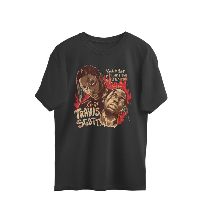 travis scott oversized t shirt