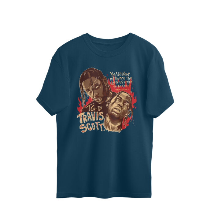 travis scott oversized t shirt