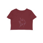 aesthetic crop top | line art