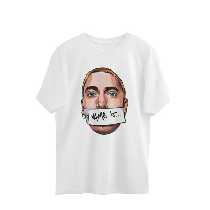 eminem oversized t shirt | my name is?