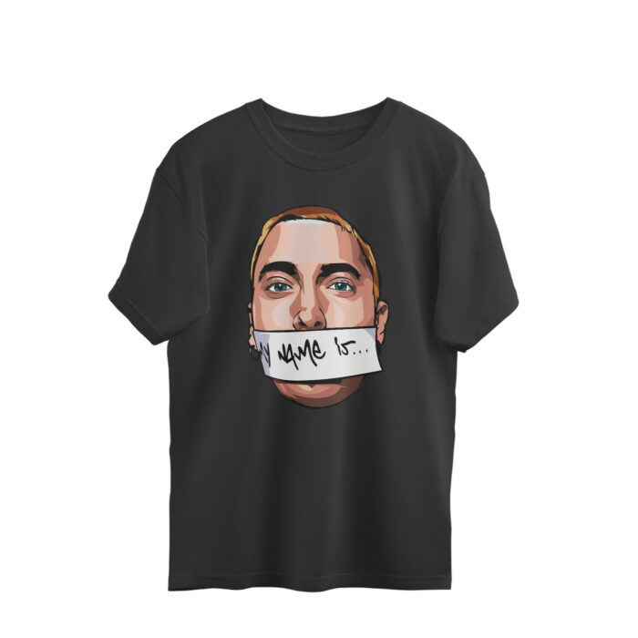 eminem oversized t shirt | my name is?