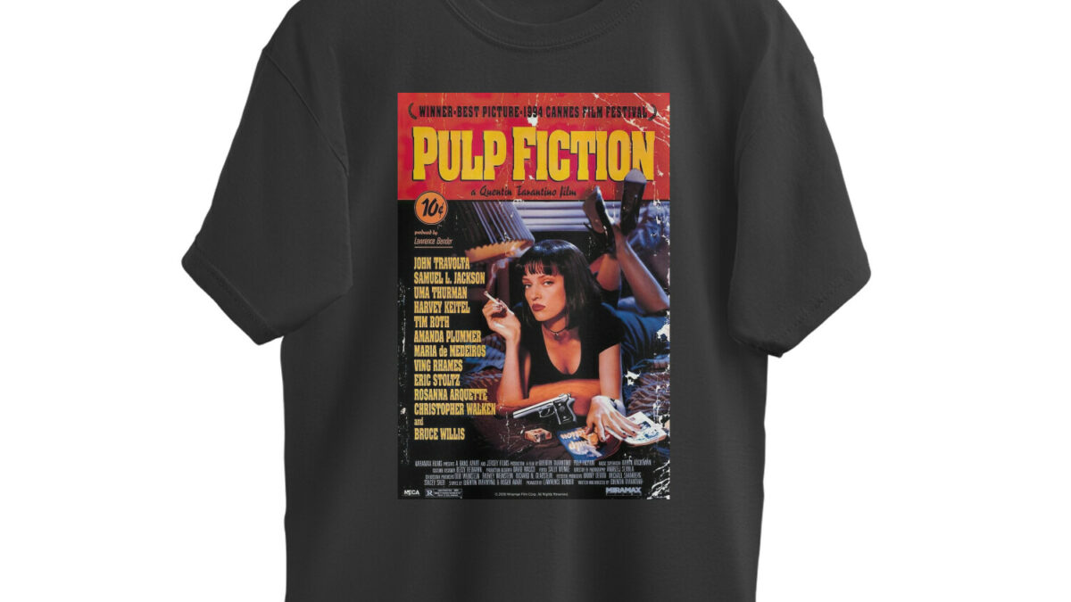 Pulp Fiction Oversized T-Shirt | Vintage - Wittee