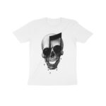 music skull kids t shirt