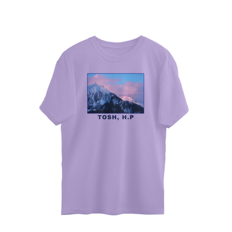 travel oversized t shirt | tosh, himachal pradesh