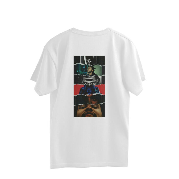 the weeknd oversized t shirt (back print only)