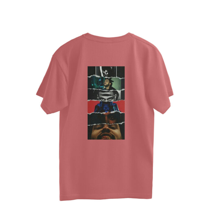 the weeknd oversized t shirt (back print only)