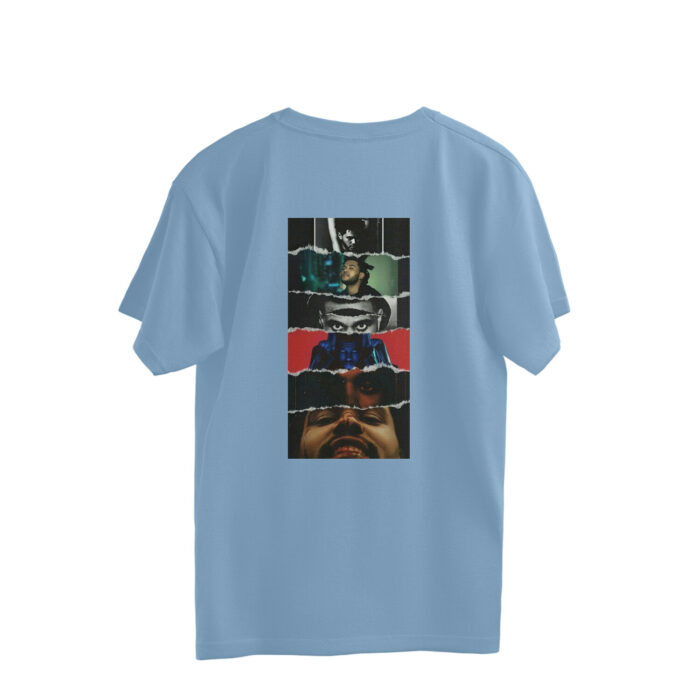 the weeknd oversized t shirt (back print only)