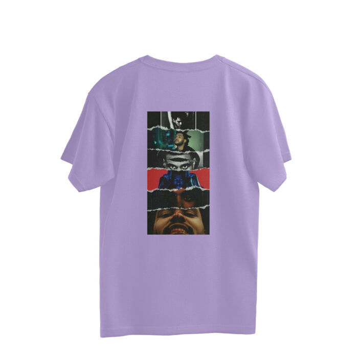 the weeknd oversized t shirt (back print only)