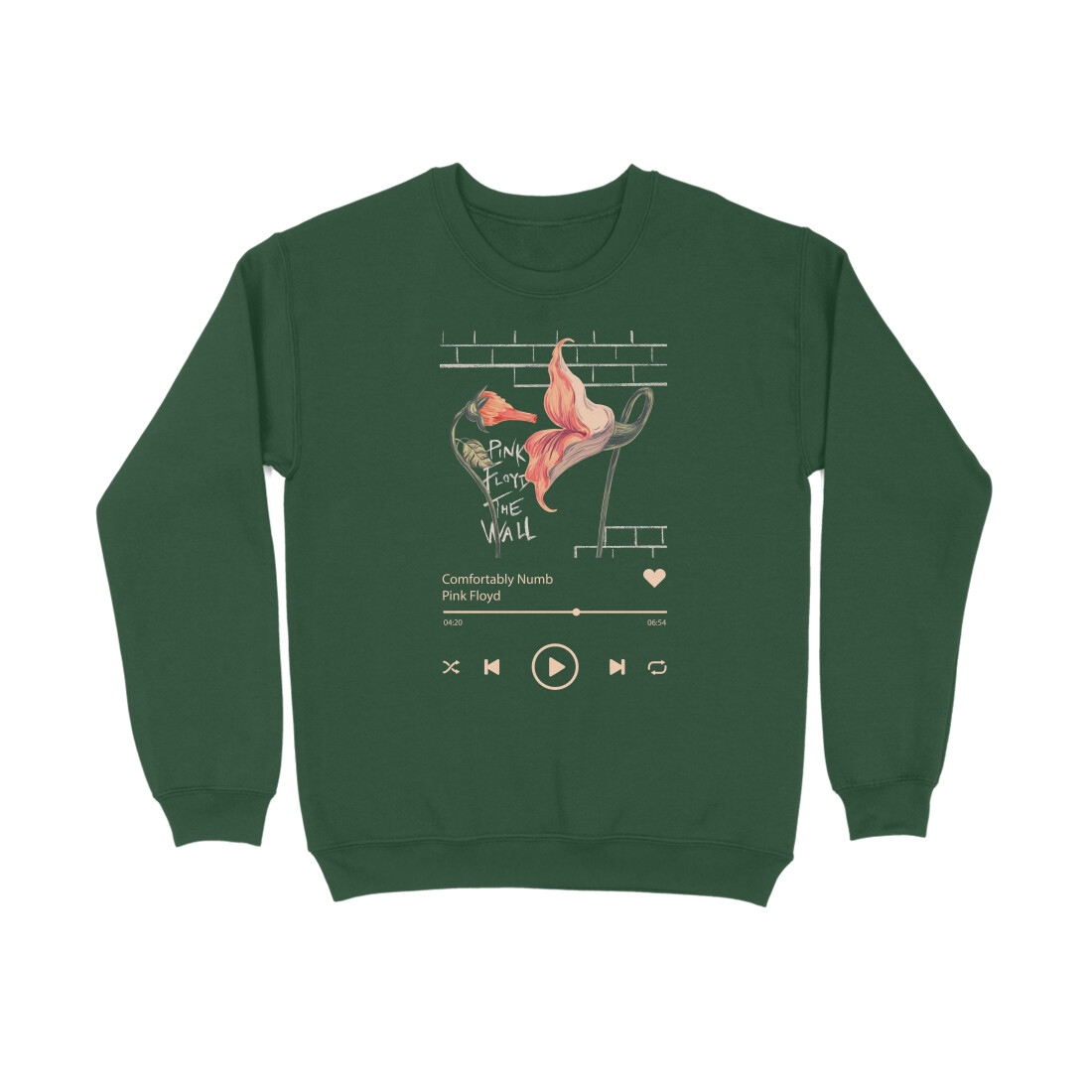 front-651d257c4138a-Olive_Green_XS_Sweatshirt.jpg pink floyd sweatshirt | comfortably numb