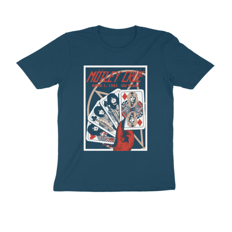 motley crue t shirt | playing cards