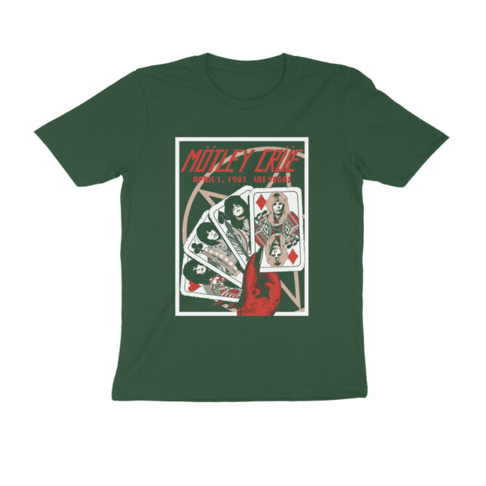 motley crue t shirt | playing cards