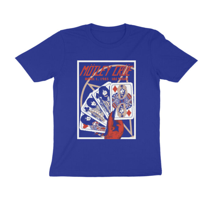 motley crue t shirt | playing cards