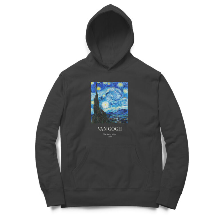van gogh hoodie | starry night (both sides)