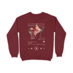 pink floyd oversized sweatshirt | comfortably numb