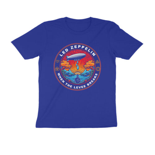led zeppelin t shirt | when the levee breaks
