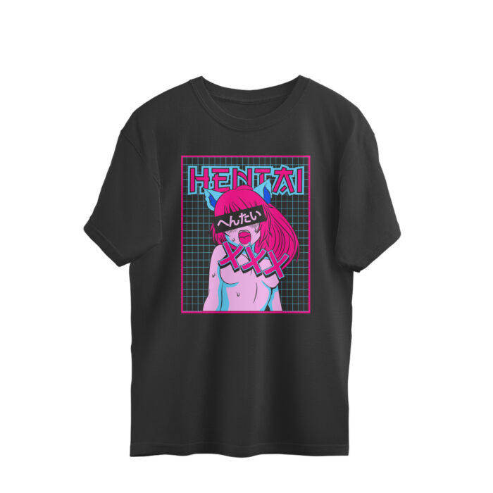 waifu hentai streetwear t shirt