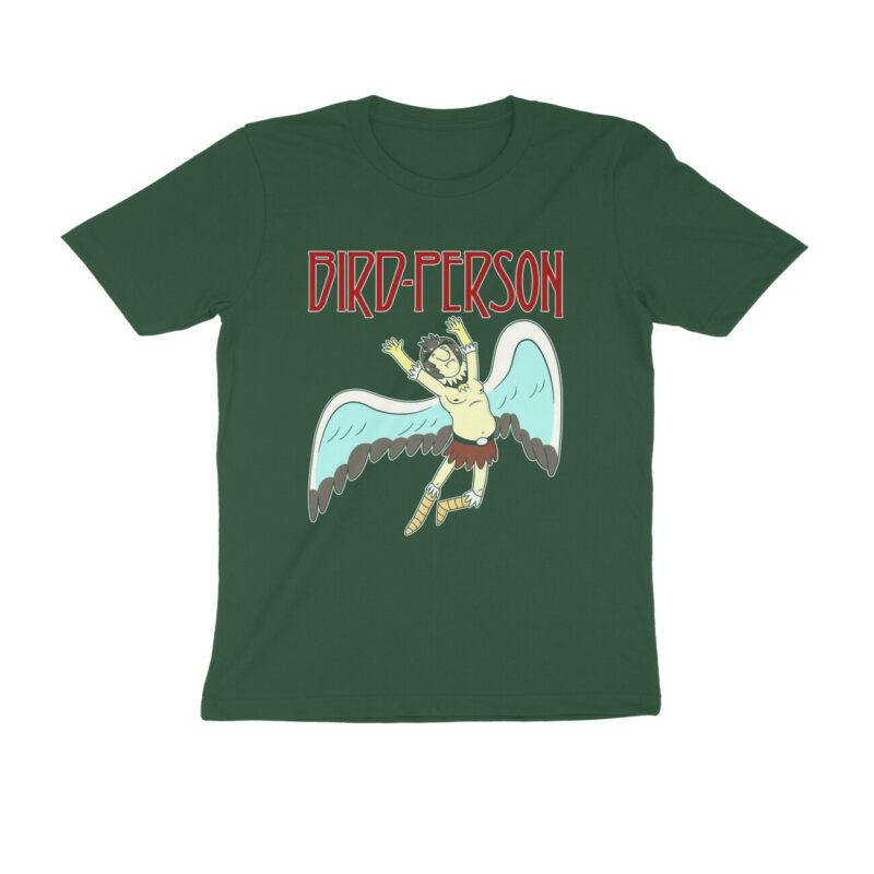 rick n morty x led zeppelin t shirt | bird person