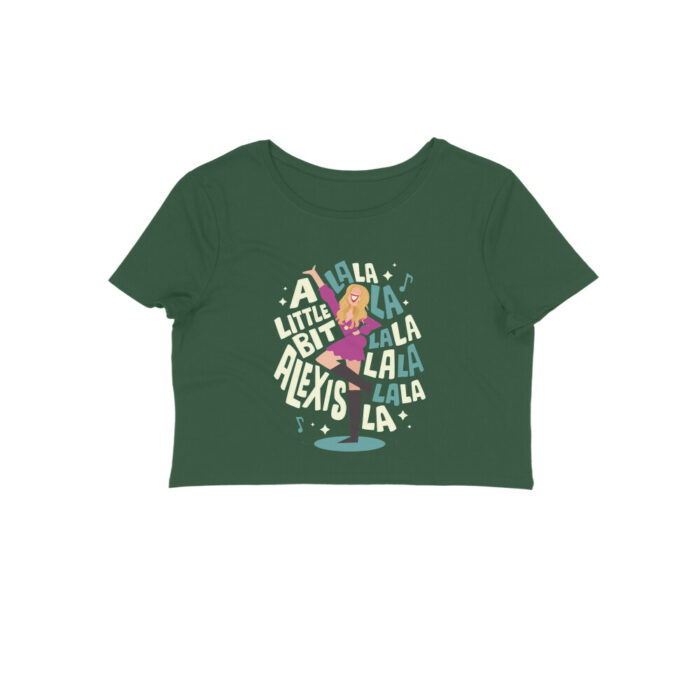 schitts creek crop top | alexis