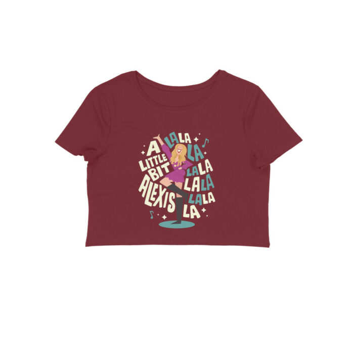 schitts creek crop top | alexis