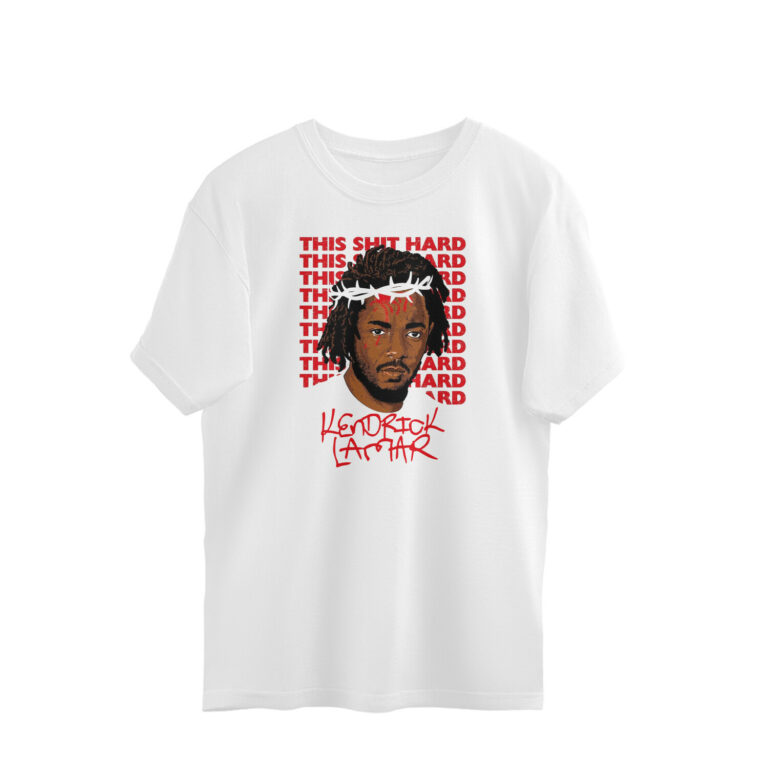 kendrick lamar oversized t shirt