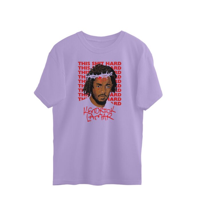 kendrick lamar oversized t shirt