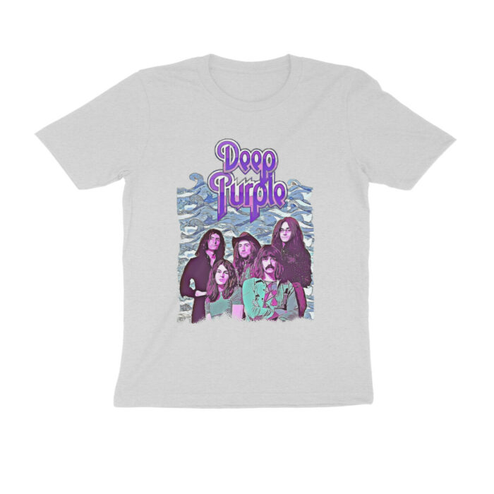 deep purple t shirt | waves design