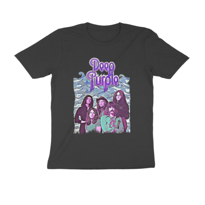 deep purple t shirt | waves design