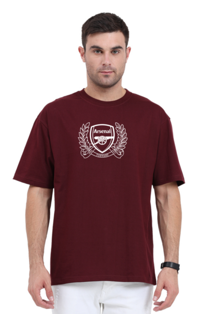 arsenal oversized t shirt (both sides)
