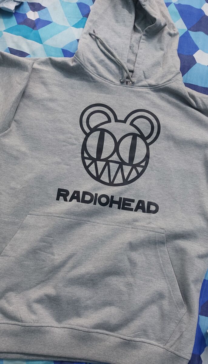 Click to view full screen radiohead hoodie | minimal