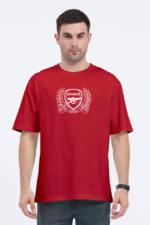 arsenal oversized t shirt (both sides)