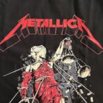 metallica t shirt | and justice vintage