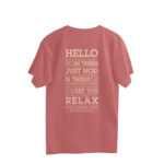 ultimate comfortable numb oversized t shirt (both sides)