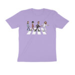 the beatles t shirt | caricature abbey road