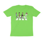 the beatles t shirt | caricature abbey road