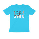 the beatles t shirt | caricature abbey road