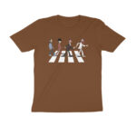 the beatles t shirt | caricature abbey road