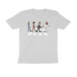 the beatles t shirt | caricature abbey road