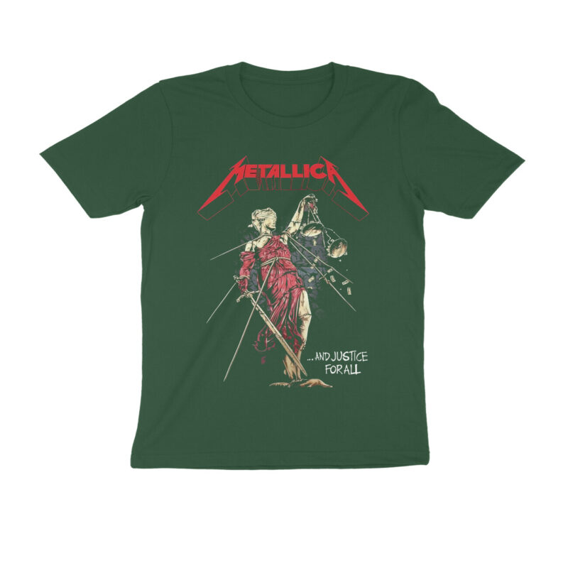 metallica t shirt | and justice vintage