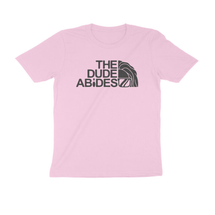 the big lebowski t shirt | dude abides (light colors)